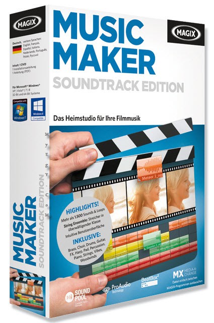 MAGIX Music Maker Soundtrack Edition 19.0.3 Full