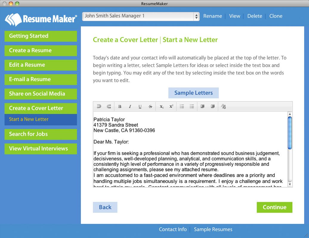 Resume maker software review