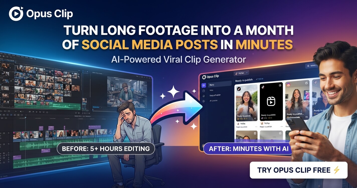 Opus Clip Discount Coupon