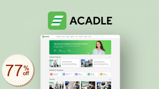Acadle Discount Coupon