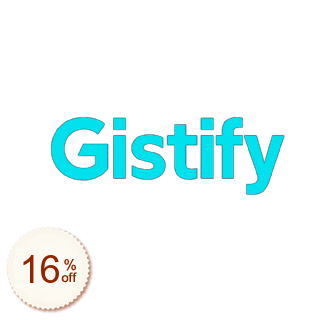 Gistify Discount Coupon