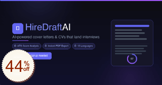HireDraftAI Discount Coupon