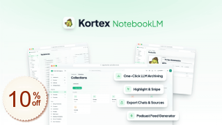 Kortex Notebook Discount Coupon