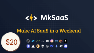 MkSaaS Discount Coupon