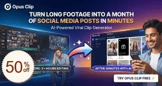 Opus Clip Discount Info