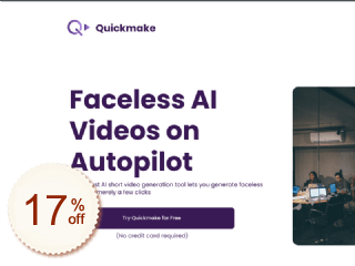 Quickmake Discount Coupon