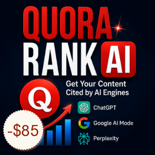 QuoraRank AI Discount Coupon