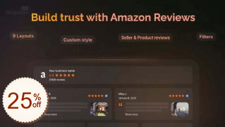 Reputon Amazon Reviews Discount Coupon