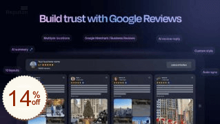Reputon Google Reviews Discount Coupon