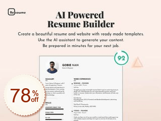 Resoume Discount Coupon