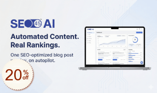 SEO45 AI Discount Coupon