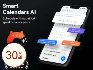Smart Calendars AI Discount Coupon