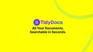 TidyDocs Shopping & Review