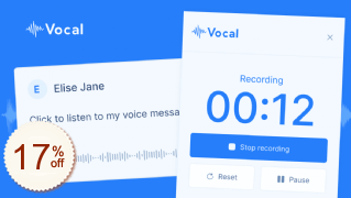 Vocal Email Discount Coupon