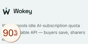 Wokey Discount Coupon