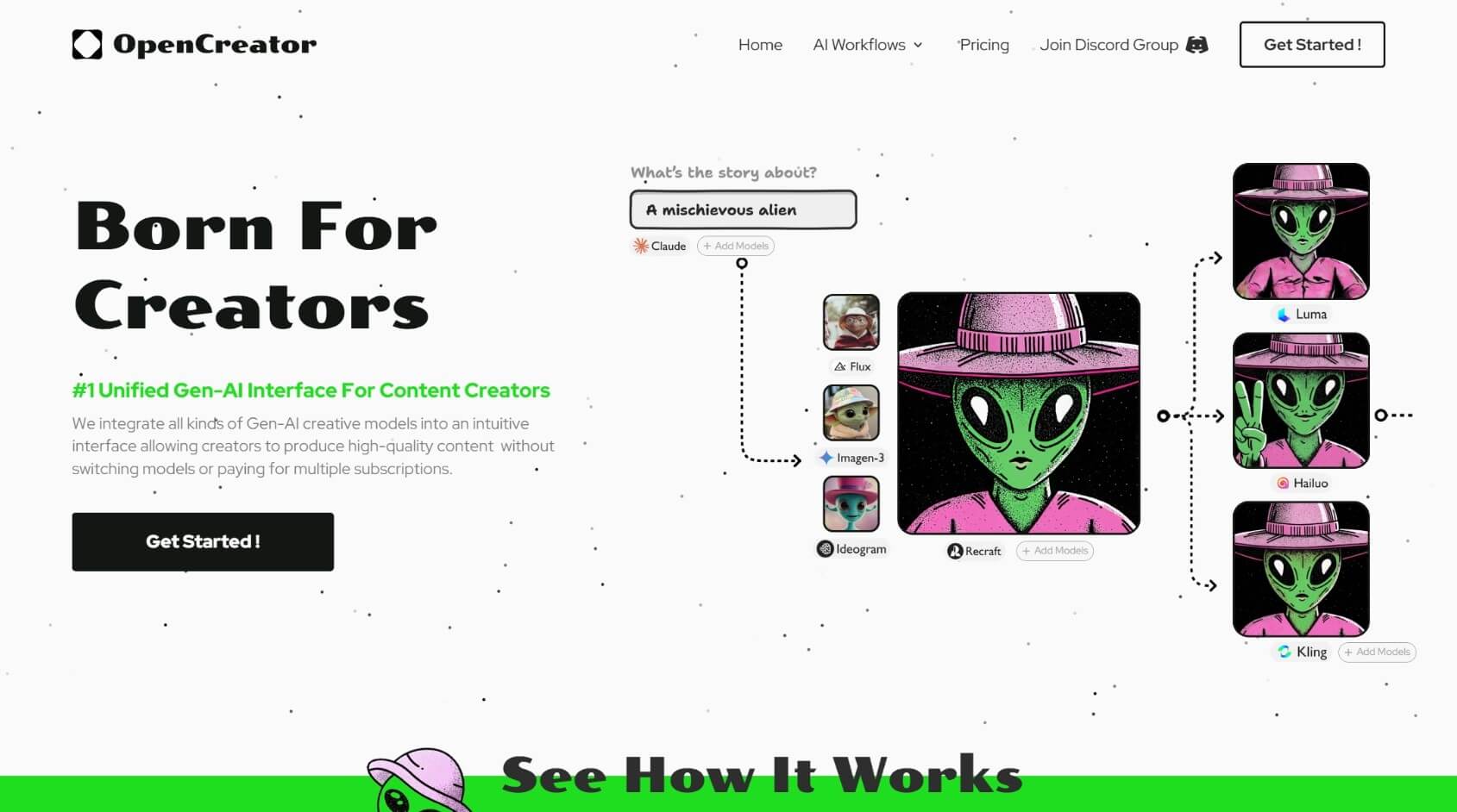 OpenCreator Shopping & Trial Screenshot
