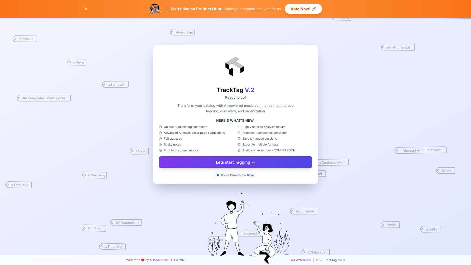 TrackTag Shopping & Trial Screenshot