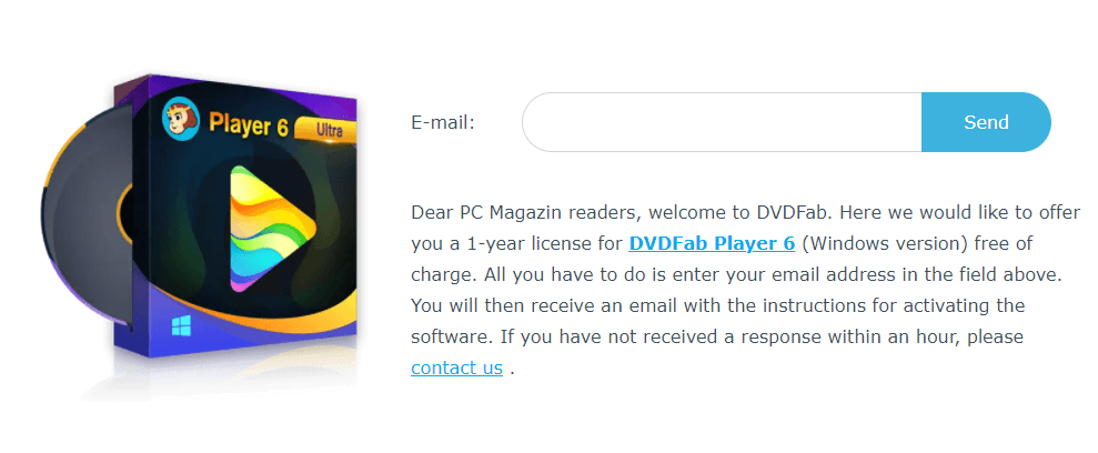 DVDFab Player giveaway