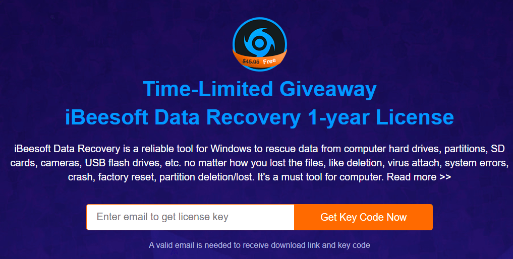 iBeesoft Data Recovery giveaway