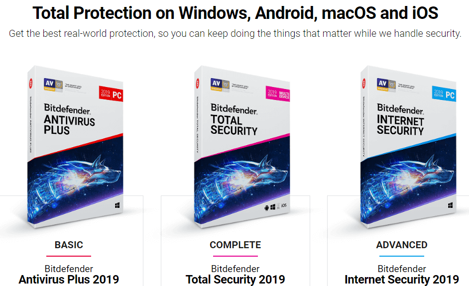 BitDefender 2019 Spring Sale