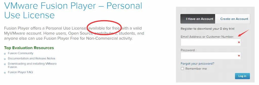 Get VMware Fusion for Free