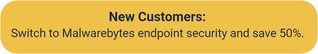 Malwarebytes Endpoint 50% Off