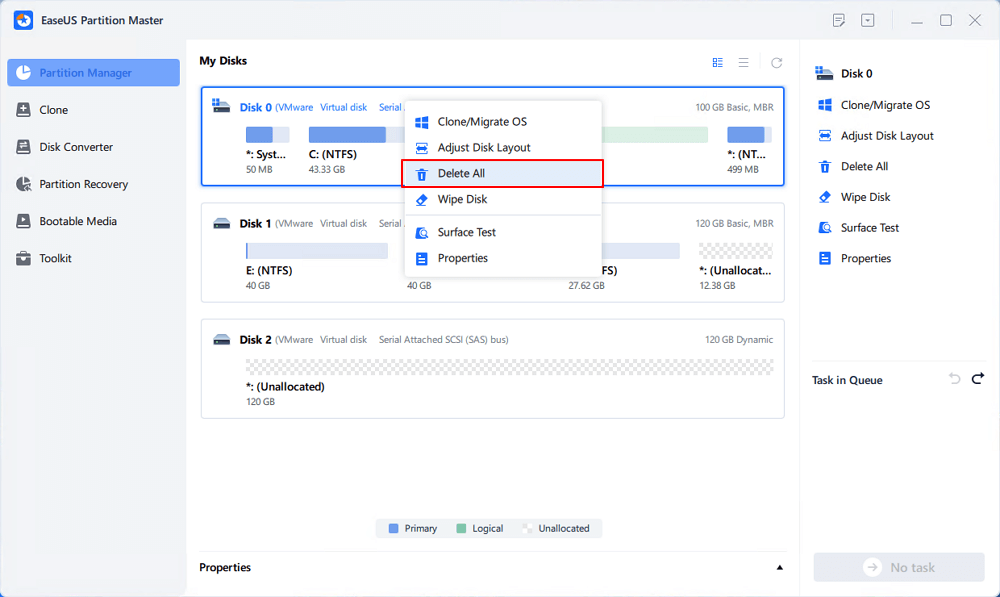 EaseUS Partition Master Free