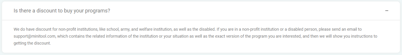 MiniTool Partition Wizard Pro Student/Non-profit Discount