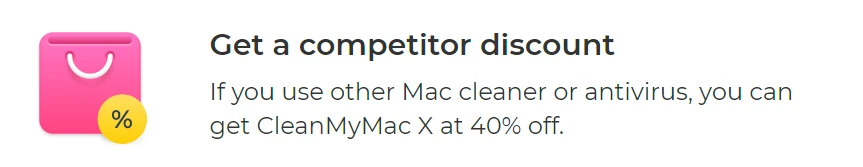 Competitor Discount