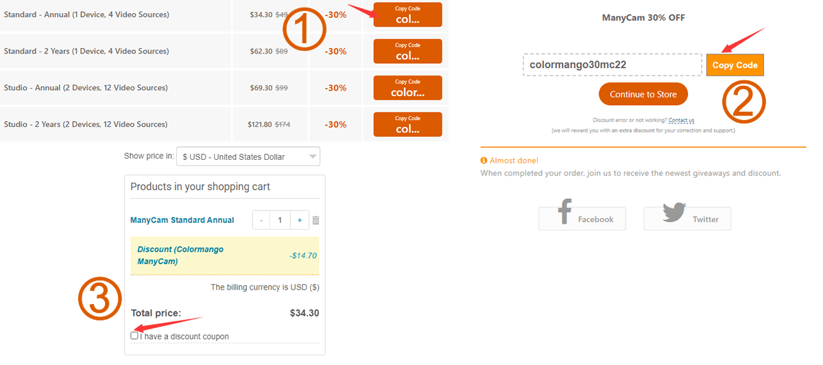 Activate ManyCam Discount Coupon