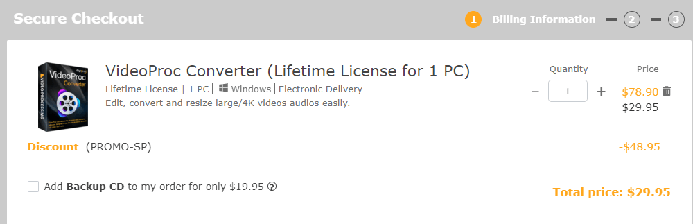 Activate VideoProc Discount Coupon