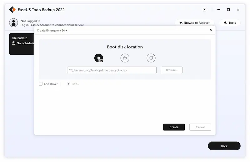 EaseUS Todo Backup Free