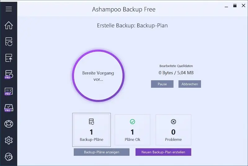 Ashampoo Backup Free