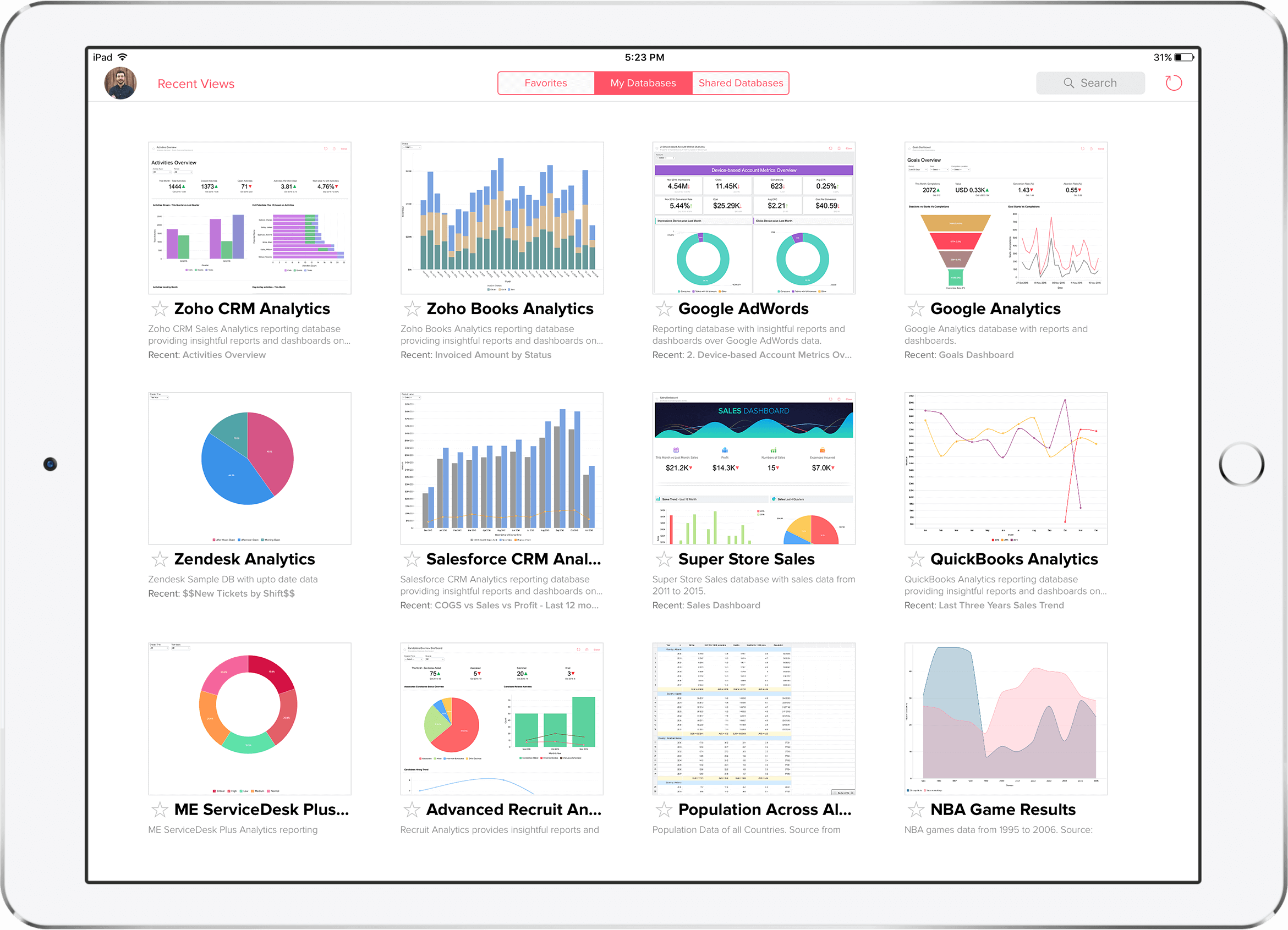 Zoho Analytics