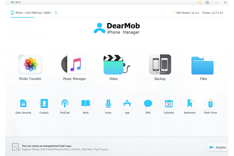 DearMob iPhone Manager