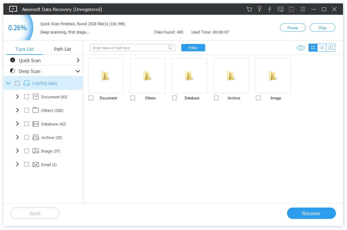 Aiseesoft Data Recovery