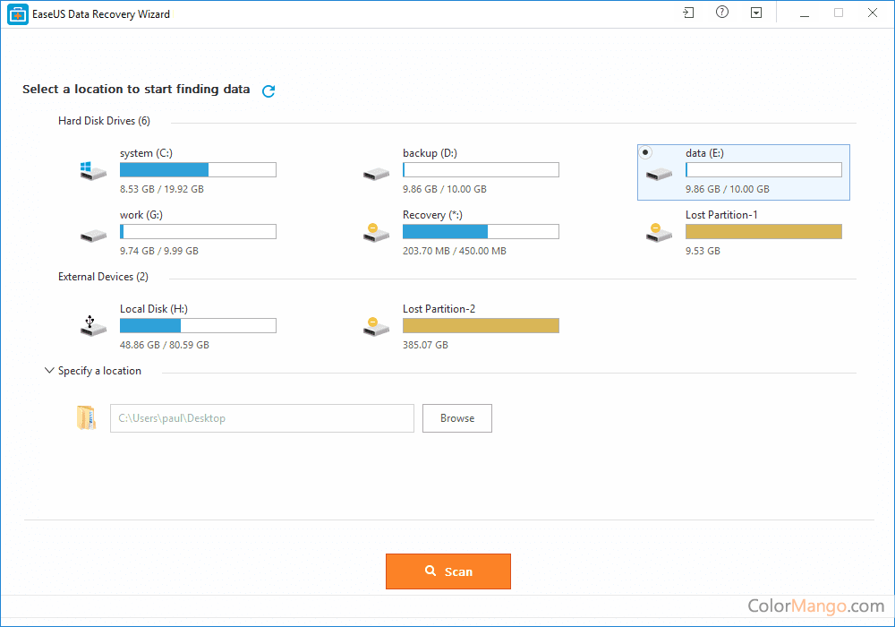 The Year’s Best Data Recovery Software: EaseUS Data Recovery Wizard Pro