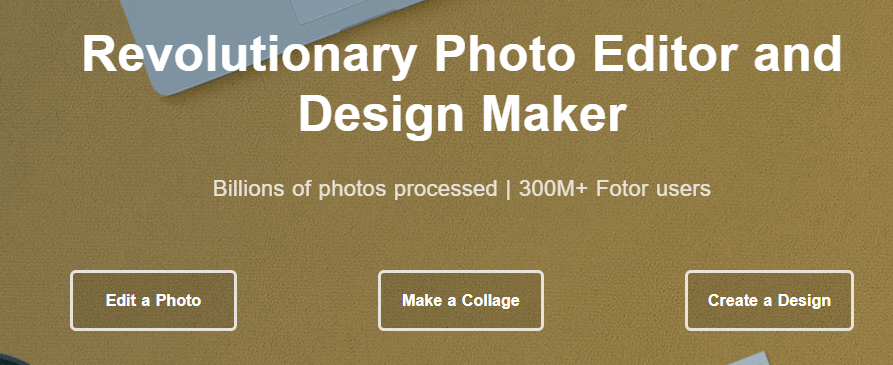 Fotor features