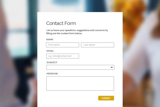 contact Form Editor