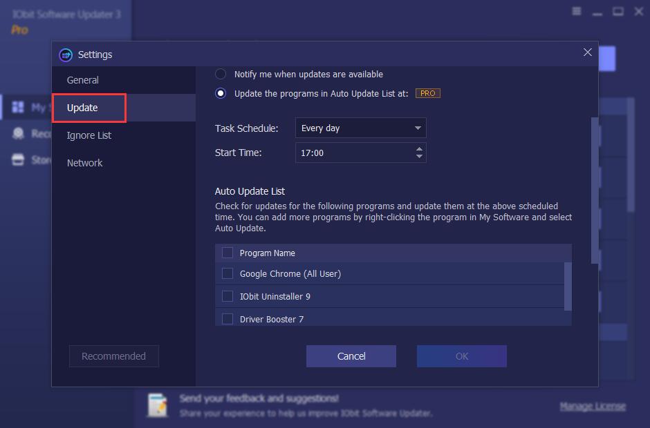 IObit Software Updater