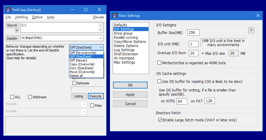 Fastcopy