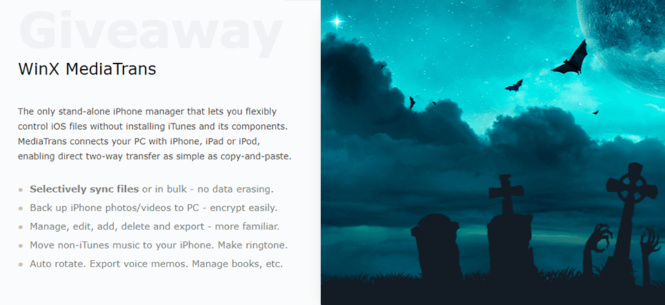 WinX MediaTrans giveaway