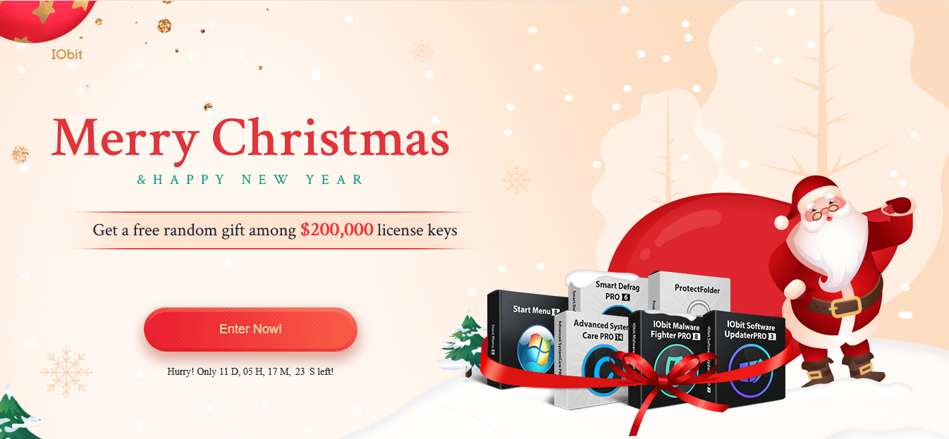 IObit Random Gift giveaway