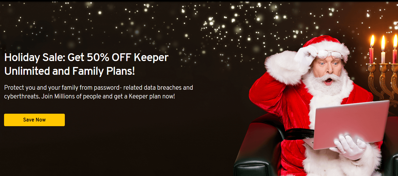 Keeper 2020 Christmas Holiday Sales
