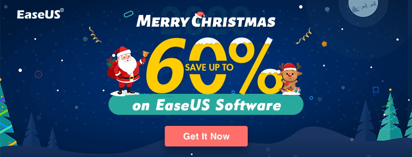 EaseUS Software 2020 Christmas Holiday Sales