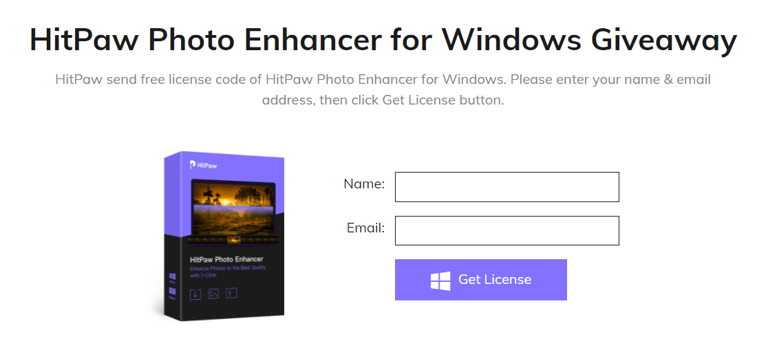 HitPaw Photo Enhancer giveaway