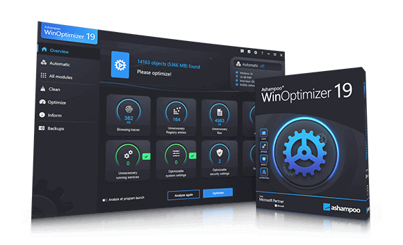 Ashampoo WinOptimizer 18 giveaway