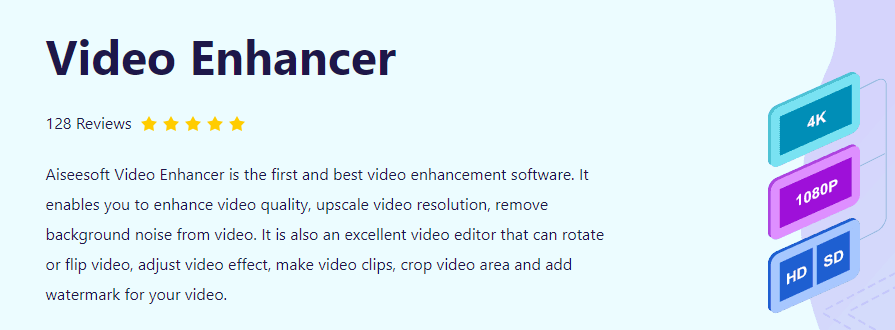 Aiseesoft Video Enhancer giveaway