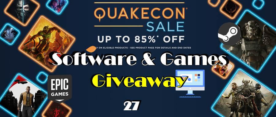 Giveaway! 100% FREE to Get QuakeCon 2021 FREE Gifts, Yooka-Laylee and Void Bastards. Plus FREE Software Gifts: Vidmore Video Editor in late Augst!