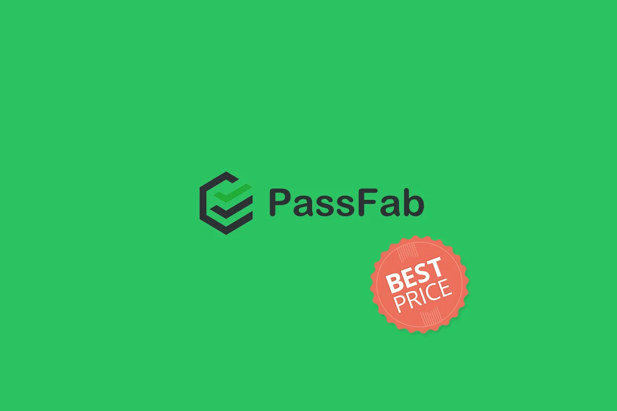 Get PassFab at Best Price (up to 80% off) 2023
